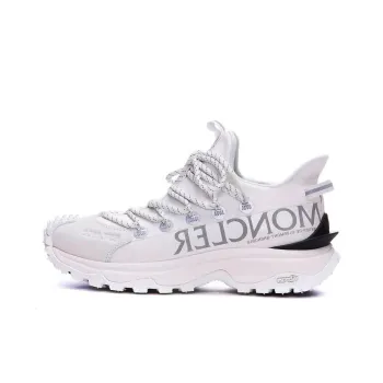 Moncler Lite Low Top Casual Shoes Men's White