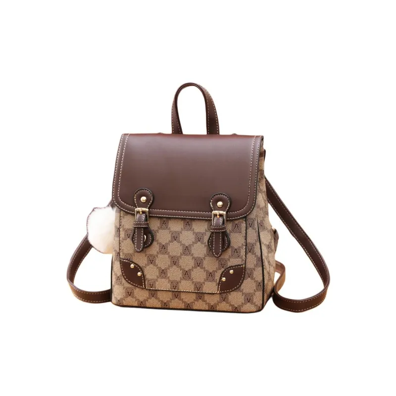 Weymond Soft Leather Moldable Versatile Backpack Women's-2
