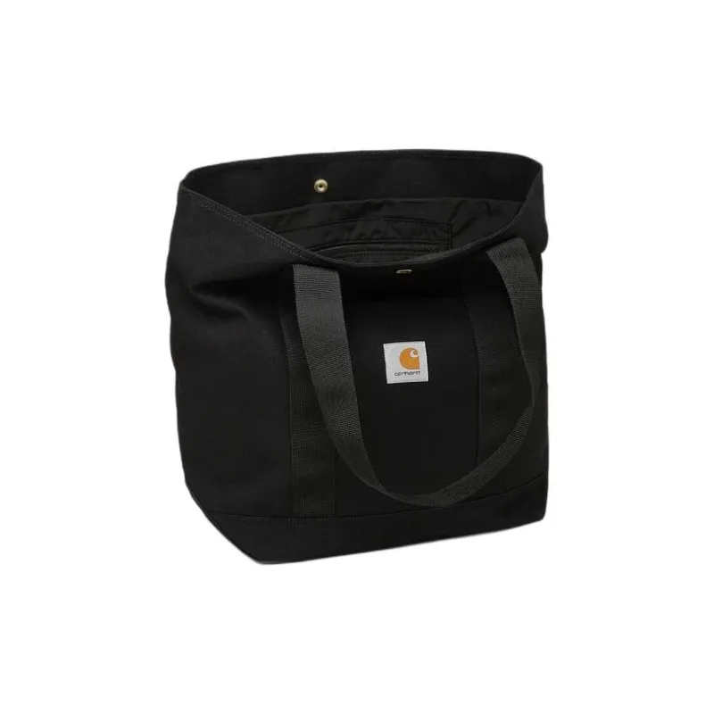 Carhartt WIP Cotton Tote Bag Shopping Bag Handbag Regular Unisex Black-4