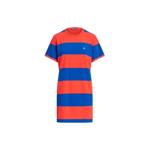 Polo Ralph Lauren Short-Sleeved Dresses Women's Royal Blue