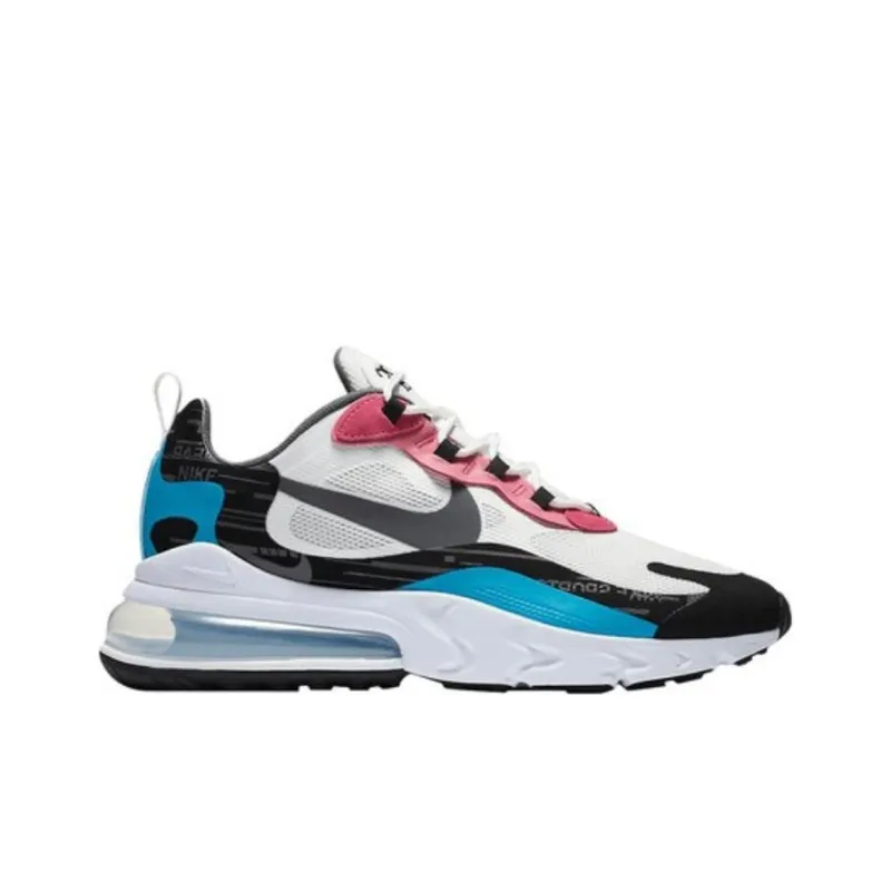Nike Air Max 270 React Summit White Black Laser Blue-2