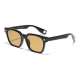 Black Frame with Tea Brown Lens and Orange Lens