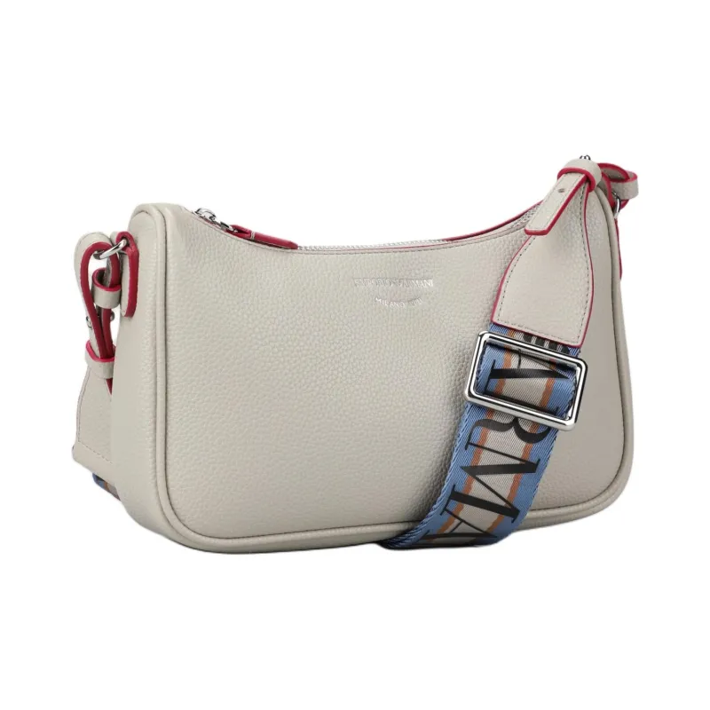 EMPORIO ARMANI Polyurethane Crossbody Bag, Shoulder Bag Women's Ivory-1