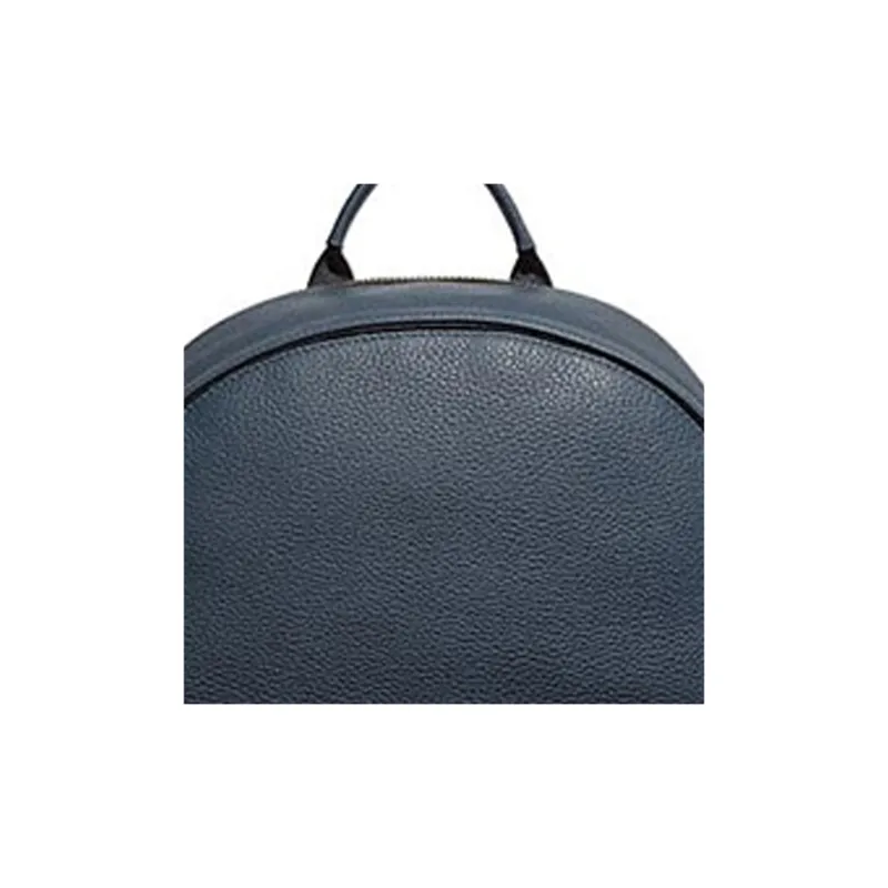 COACH Cow Leather With Fabric Backpack Large Size Men's Dark Blue-3