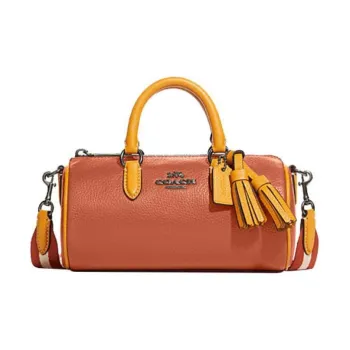 COACH Lacey Cow Leather Handbags Shoulder Bag Crossbody Bag Medium Size Women's Evening Glow