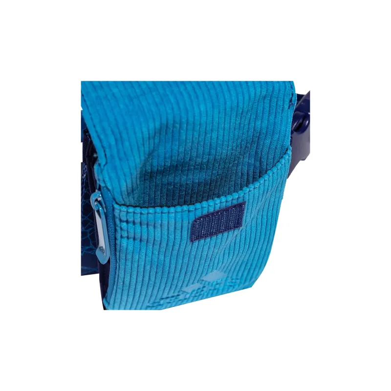 Adidas Polyester Sports Bag Sling Bag One Shoulder Crossbody Fanny Pack Regular Unisex Blue-3
