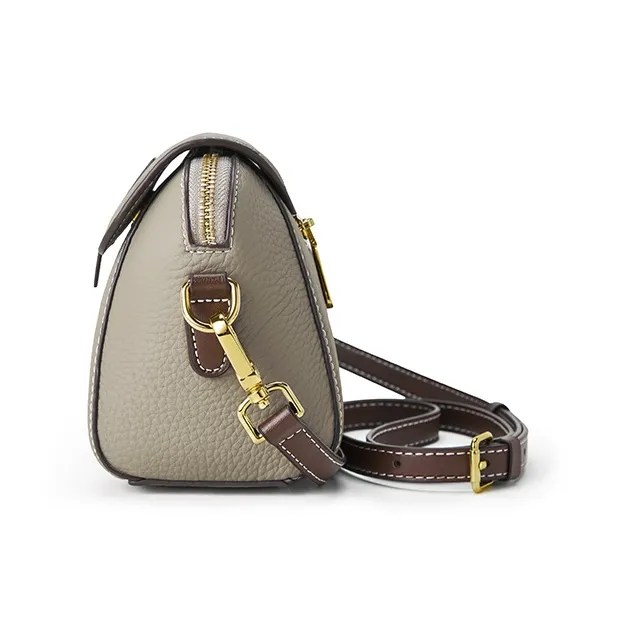 BOSTANTEN Cow Leather Crossbody Bag, Shoulder Bag Regular Women's Black/Sea Blue/Khaki-16