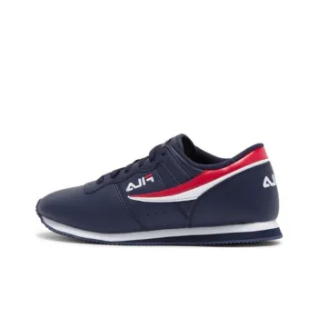 FILA Classico 18 Cushioned Slip Resistant Low Top Casual Shoes Men's Blue