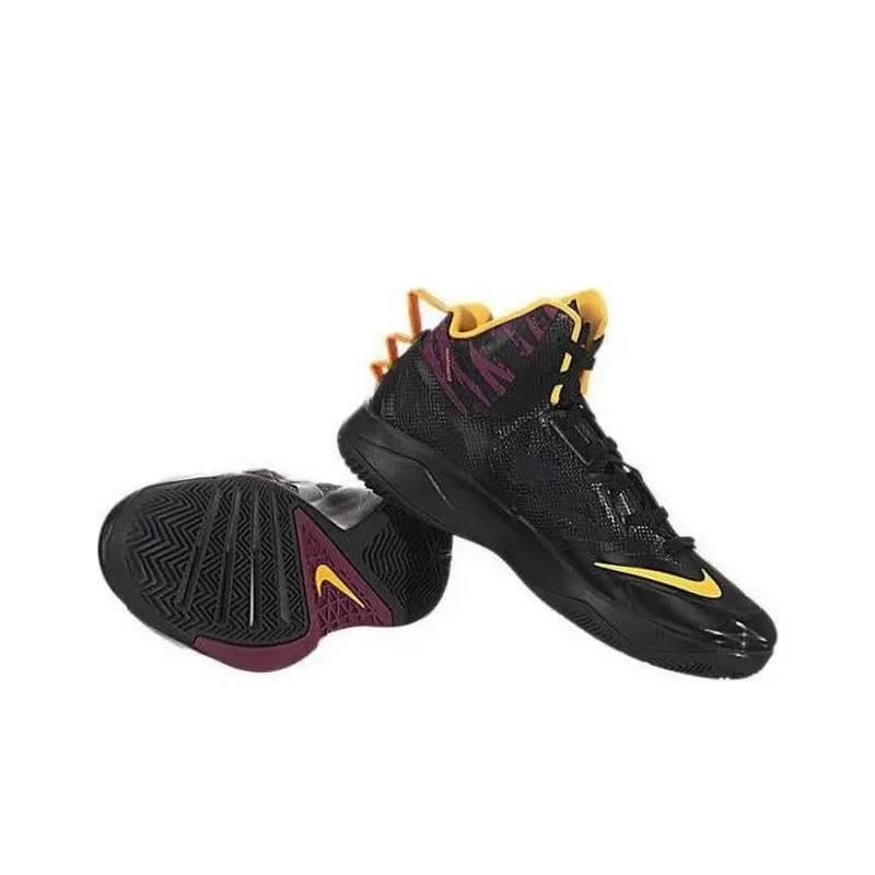 Nike Zoom Hyperfuse 2013 Black/Laser Orange Raspberry Red-3