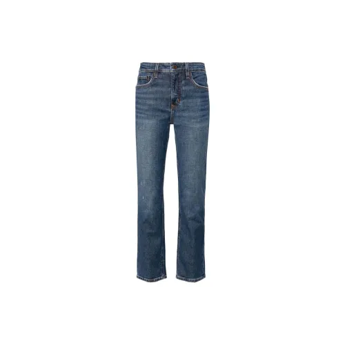 LAUREN RALPH LAUREN Slim-leg Cotton Cropped Jeans