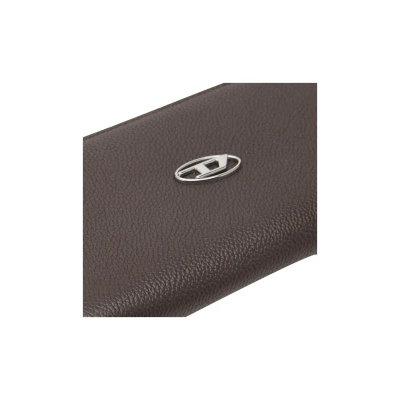 DIESEL Cow Leather Wallet Regular Men's Brown-4