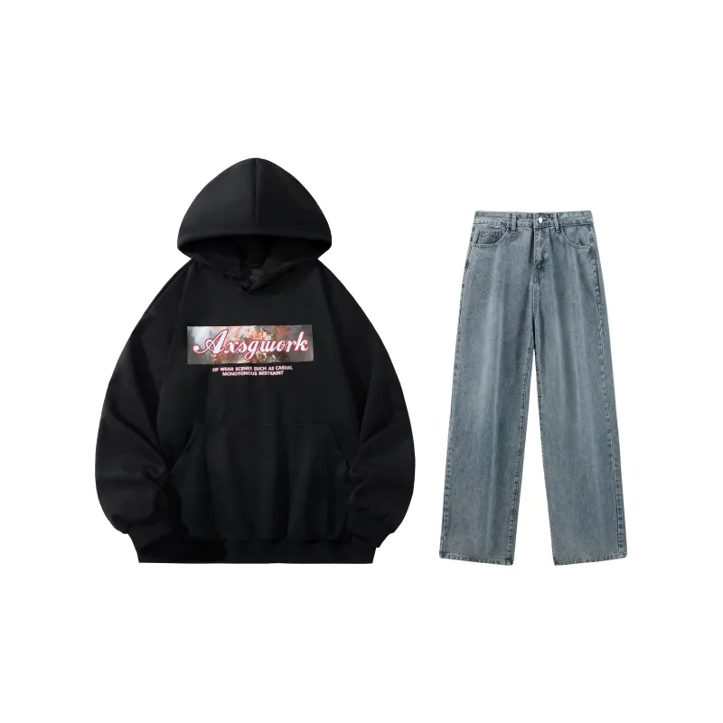 A.X.S.K Sweatshirt Sets Men-95