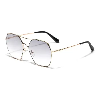 BGUUY Metal Irregular Shape Sunglasses Unisex