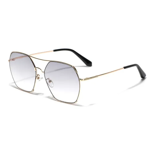 BGUUY Metal Irregular Shape Sunglasses Unisex
