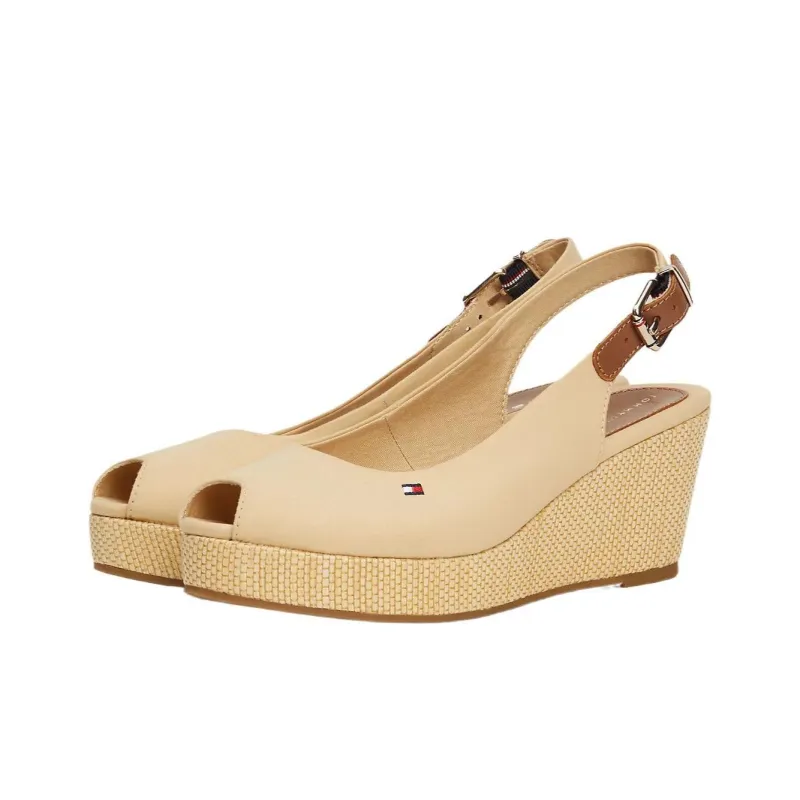 Tommy Hilfiger Iconic Elba Slingback Wedge Sandals-2