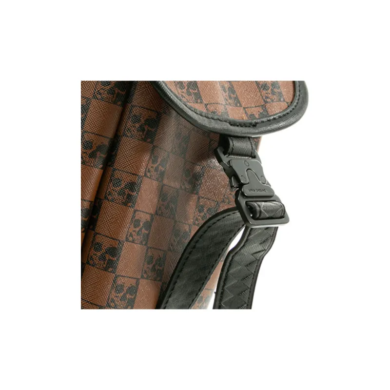 SPRAYGROUND PVC Backpack Large Size Unisex Brown-3