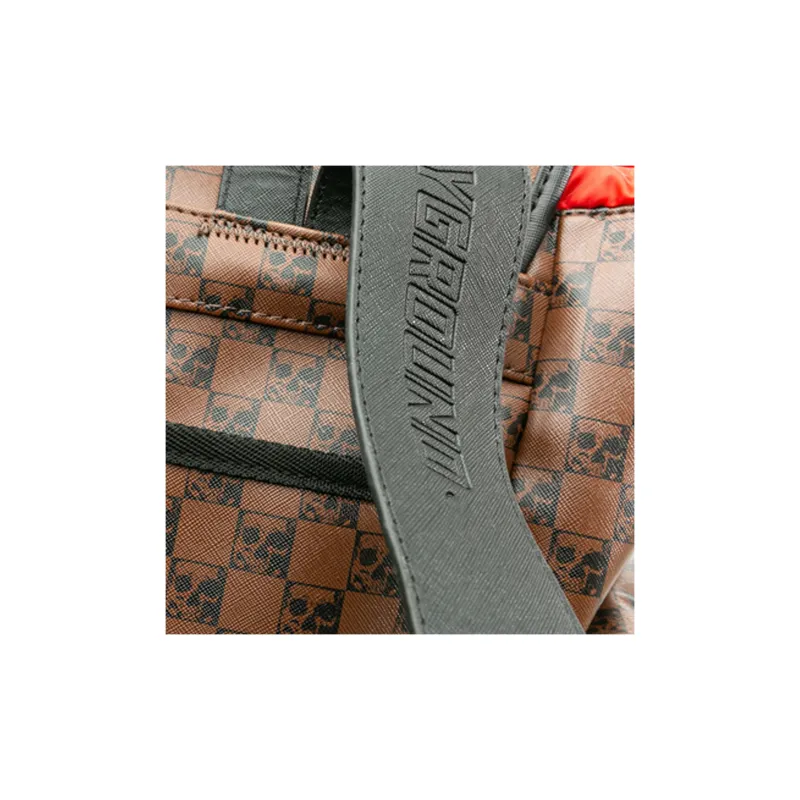 SPRAYGROUND PVC Backpack Large Size Unisex Brown-5