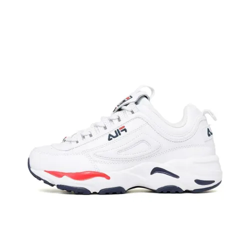 FILA Women's Disruptor 2 Ray Tracer 'White Navy'