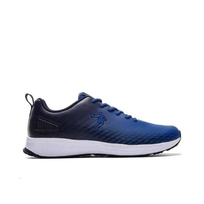 QIAODAN Cushioning Wear Resistant Low Top Casual Shoes Men's Vivid Blue/Nova Blue-1