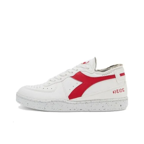 diadora Game L Waxed Row Cut 'White Red Pepper'