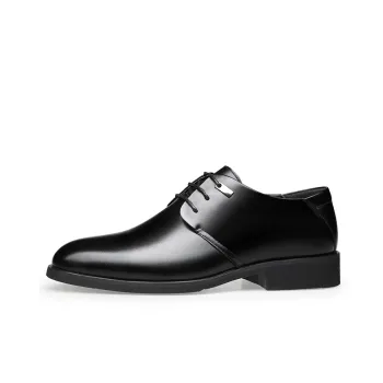 Shanpijiang Dress Shoes Men Low Top Black/Brown