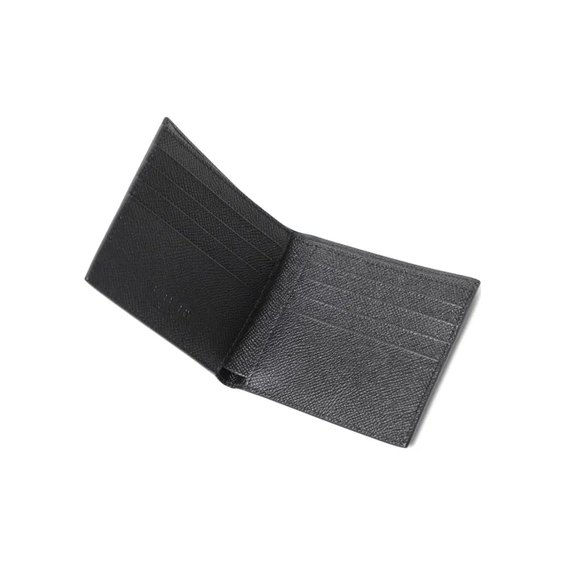 Burberry Grainy Leather International Bifold Wallet Black-4