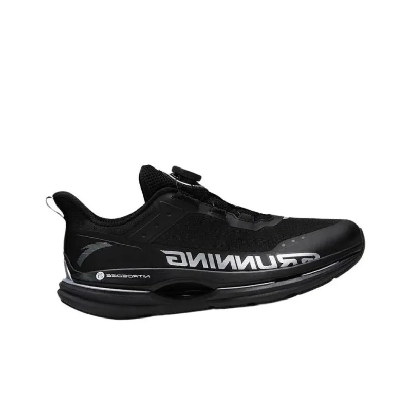 Anta Anti-Slip Wear-Resistant Low-Top Running Shoes Men's Black-2