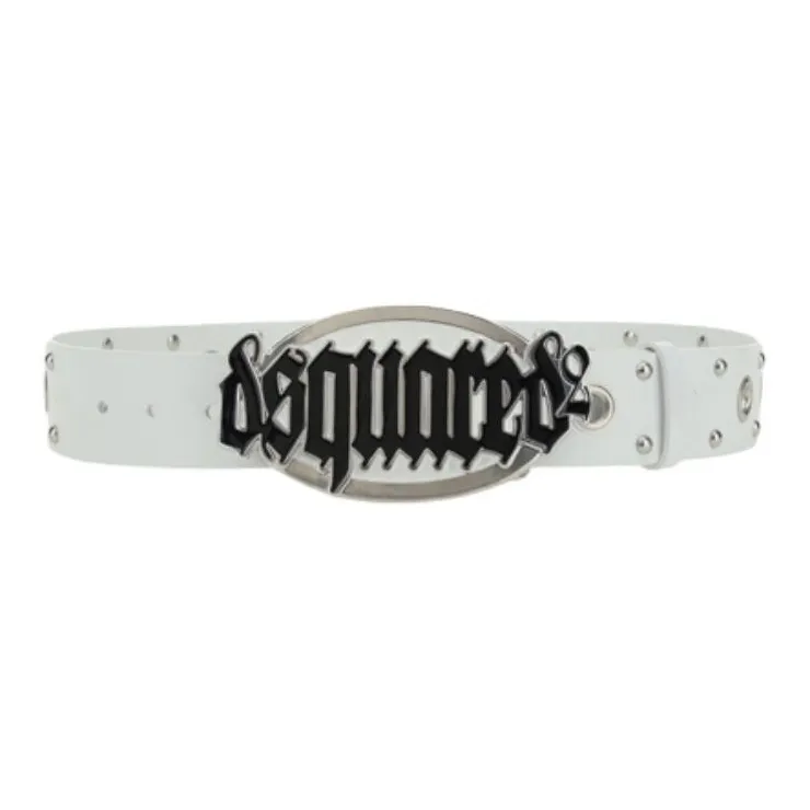 DSQUARED 2 Gothic Logo Buckled Belt-1
