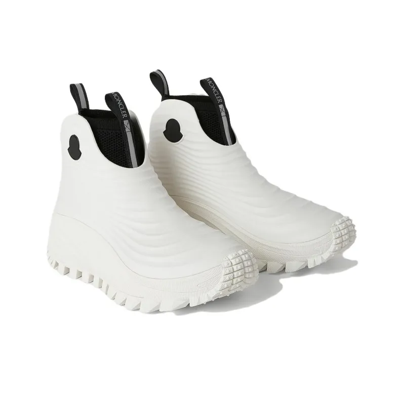 Moncler Cushioning High Top Sports Casual Shoes Men's White-2