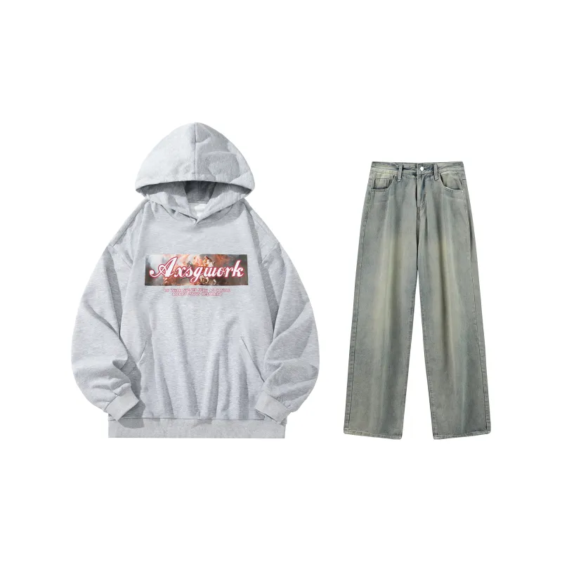 A.X.S.K Sweatshirt Sets Men-24