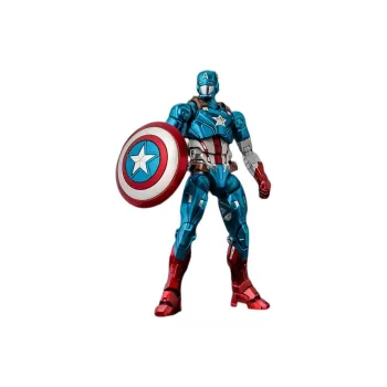 A Thousand Worth Of Practice Captain America Fighting Armor Reissued Version Action Figures 16.5cm