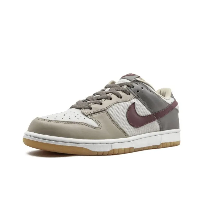 Nike Dunk Low Light Bone Rough Red-1