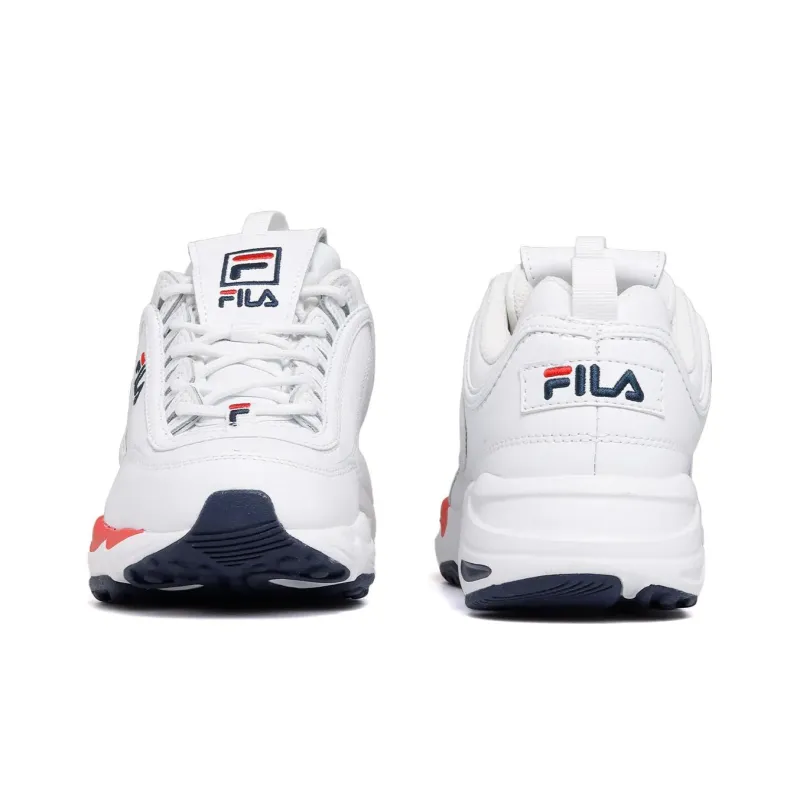 FILA Women's Disruptor 2 Ray Tracer 'White Navy' Women's-4