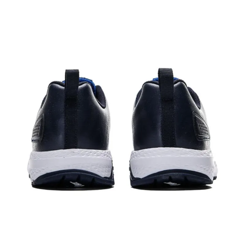 QIAODAN Cushioning Wear Resistant Low Top Casual Shoes Men's Vivid Blue/Nova Blue-3