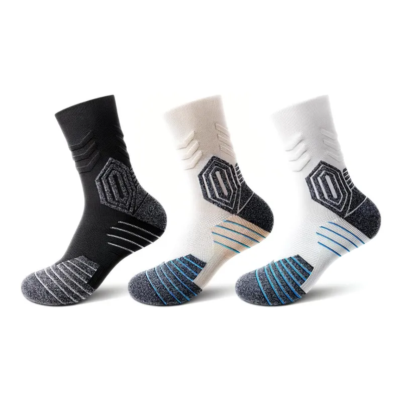 SALOATO Basketball Socks Unisex 3 Pack-6