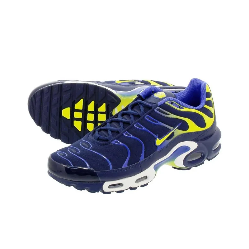 Nike Air Max Plus Binary Blue Electric Lime-2