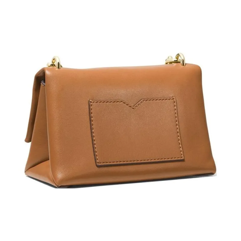 MICHAEL KORS Cece Cowhide Leather Crossbody Handbag Extra Small Women's Acorn Brown-2