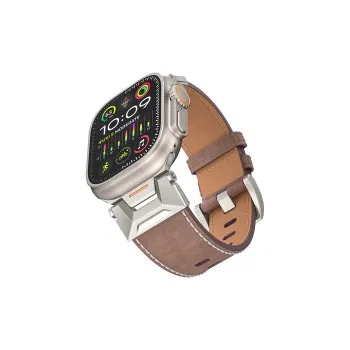 Yu Qing Apple Compatibility Watch Band Genuine Leather Material