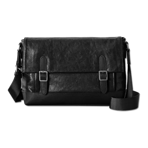 Back step Shoulder Bags Black