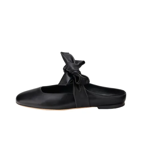 AGL Wrap-toe Slippers Women's Black