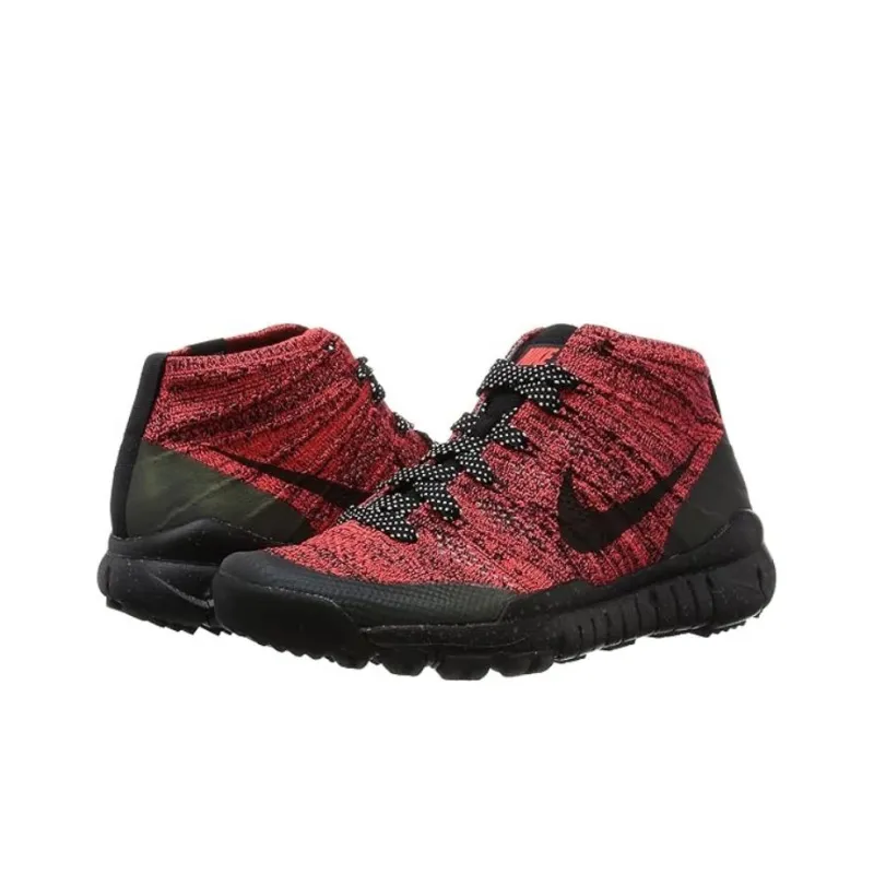 Nike Flyknit Trnr Chukka Fsb Bright Crimson Black Sequoia Women's-2