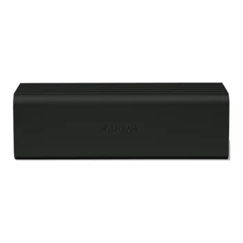 RIMOWA Anodized Aluminum Oxide Watch Display Case Hard Case Unisex Black