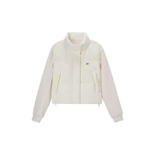 URLAZH Puffer Jackets Women's Off White