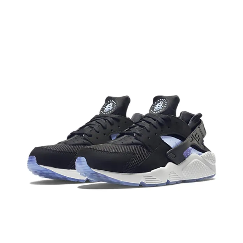 Nike Air Huarache Run Black Persian Violet Aluminum-2