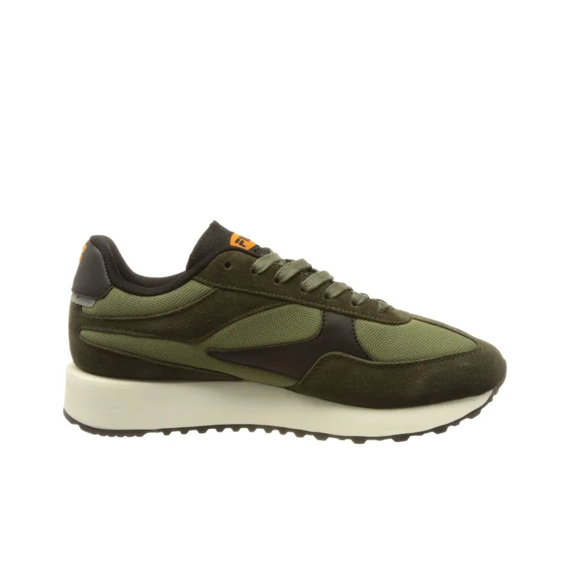 FILA Disruptor Cushioned Slip-Resistant Low-Top Running Shoes Men's Green-1