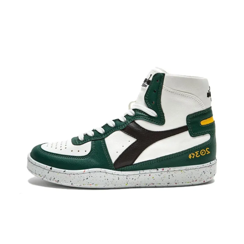 diadora Mi Basket '2030 - White Green'-0