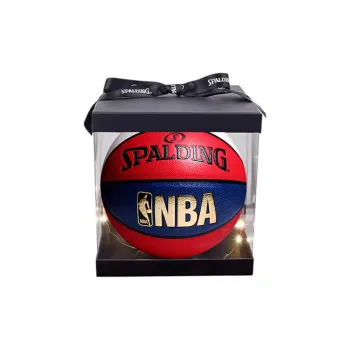 SPALDING PU Basketball Red Blue Size 4 Ball Training Kids'