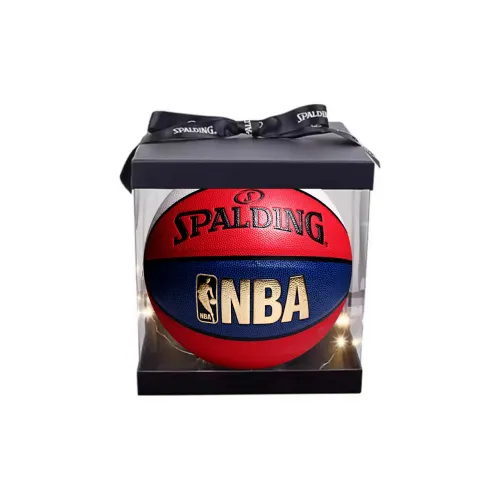 SPALDING PU Basketball Red Blue Size 4 Ball Training Kids'