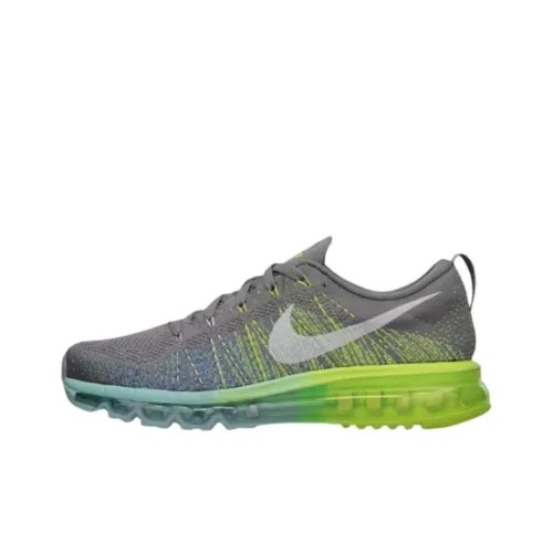 Nike Flyknit Max Light Charcoal Volt Women's