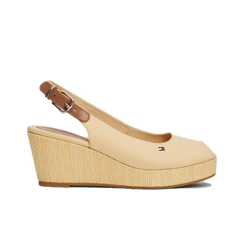 Tommy Hilfiger Iconic Elba Slingback Wedge Sandals-1